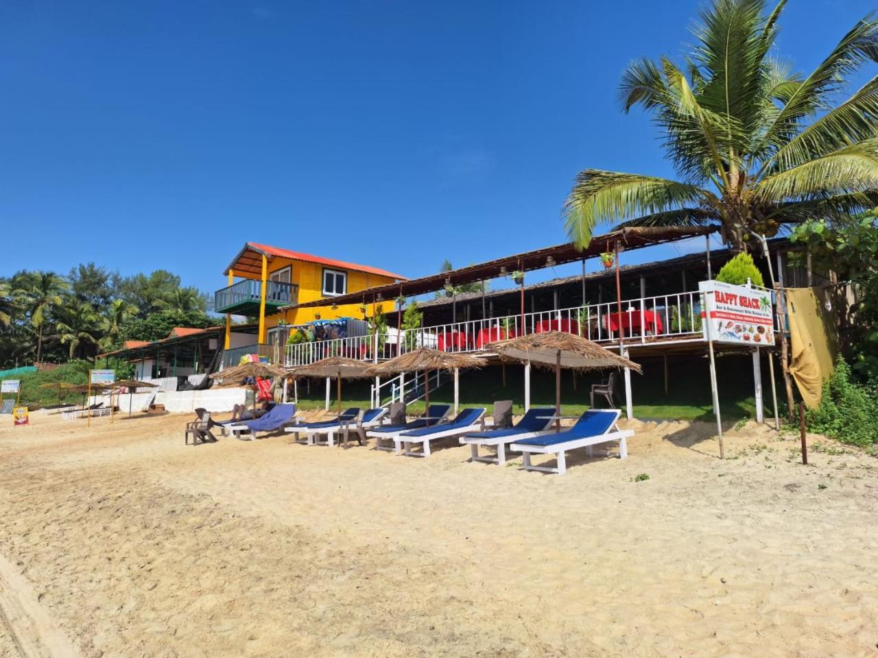 Happy Shack Beach And Wooden Huts Колва Экстерьер фото